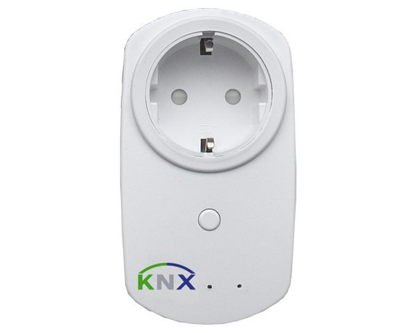 1St. MDT Funk Steckdose 1-fach RF-AZK1ST.01 KNX RF+ 230VAC mit Wirkleistungszähler Funk Steckdose