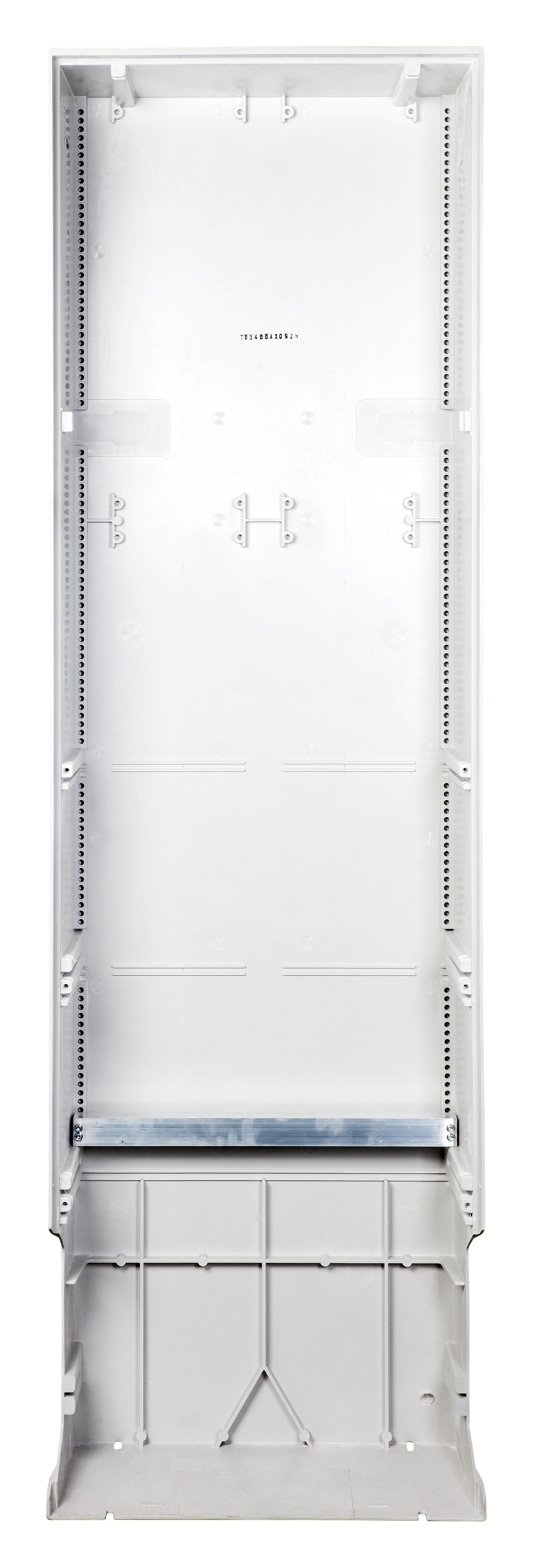 1St. F-Tronic ZSA202 Leersäule ZSA202, 2-feldrig, H=2010mm, mit Montageplatte 7160221