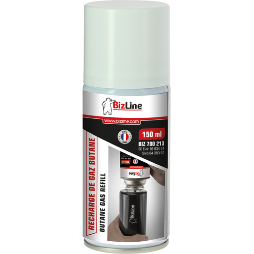 1St. Bizline BIZ 700213 Butangas-Nachfüllflasche 150 ml