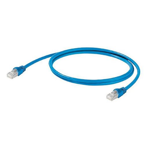 1St. Eaton ZSD-KAB/BL-2M/6KV Patchkabel RJ45, Cat.5e, 6KV, blau, 2m