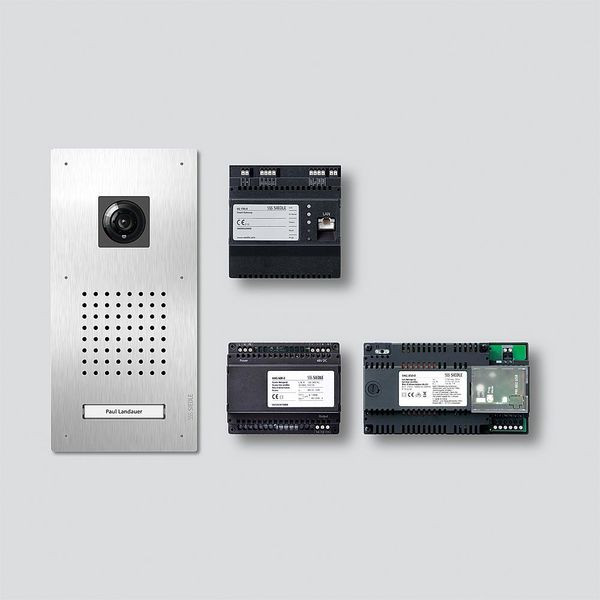 1St. Siedle Classic-Set Smart SET CLVSG 850-1 Gateway Edelstahl gebürstet...