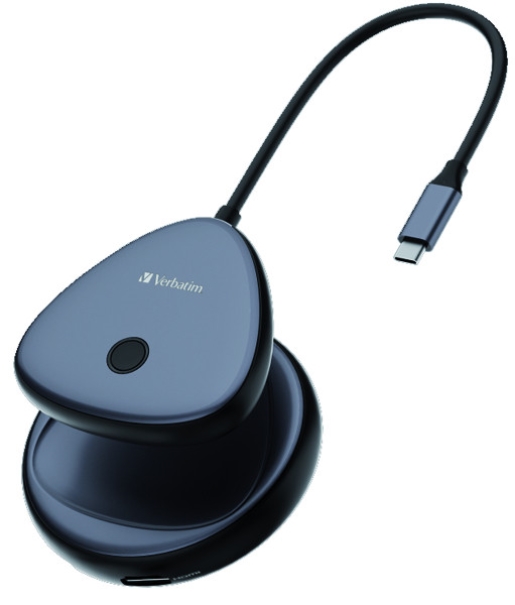 1St. Verbatim 32147 Wireless Adapter, Share My Screen, USB-C