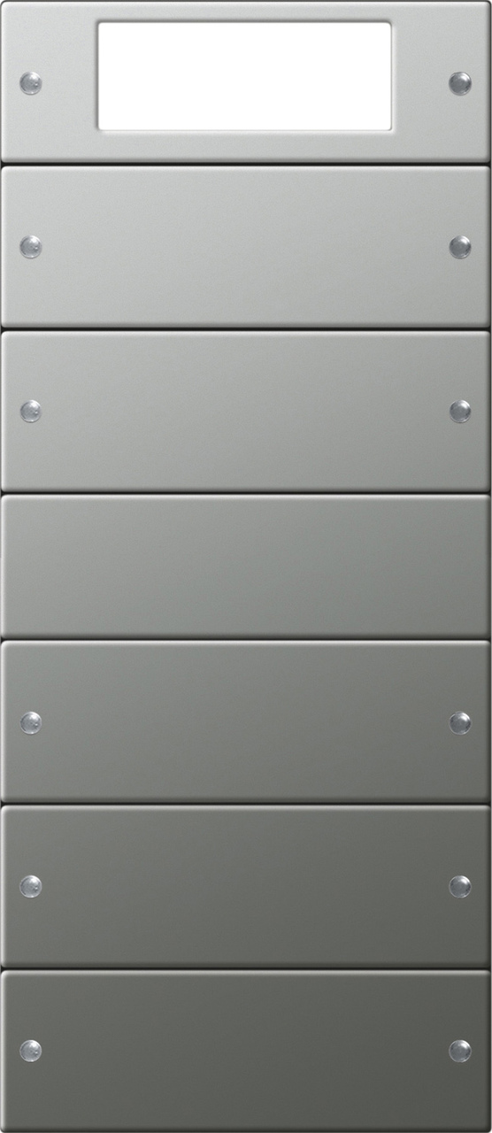 1St. Gira 2145601 Wippenset 5f Plus (2+3) System 55 Edelstahl