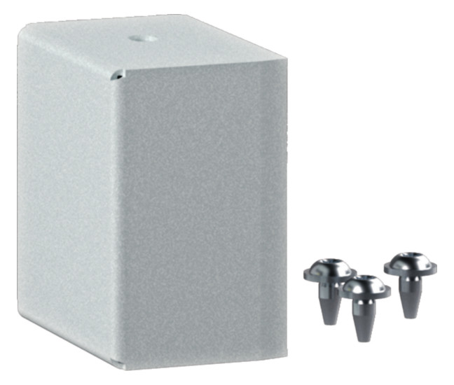 1St. HAGER FWKP6006069016 Endplatte FWK-Plus 60x60 weiß