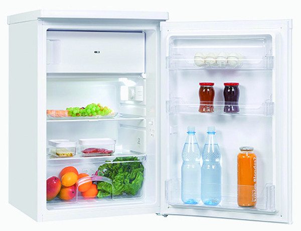 1St. GGV KS16-4-E-040E weiss Kühlschrank, Standgerät, 4*-Gefrierfach,