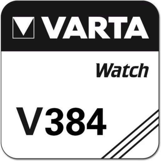 1St. Varta Knopfzelle V384 1,55V 38mAh 00384101111 *Blister a 1 St.