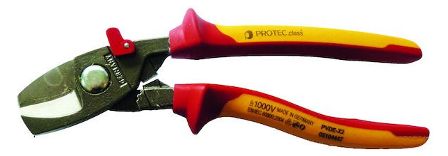 1St. Protec.class PVDE-X2 Kabelschere 220mm geschraubt