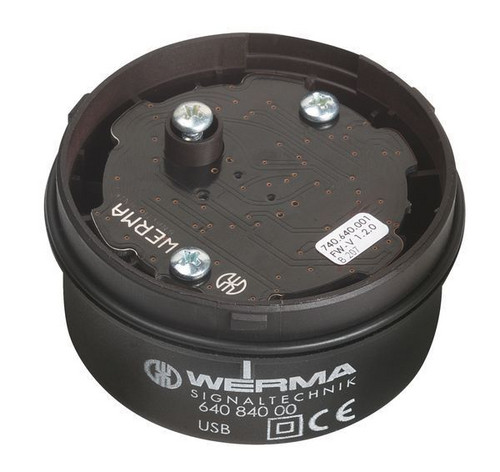 1St. Werma 640.840.00 USB-Anschlusselement RM 5VDC BK
