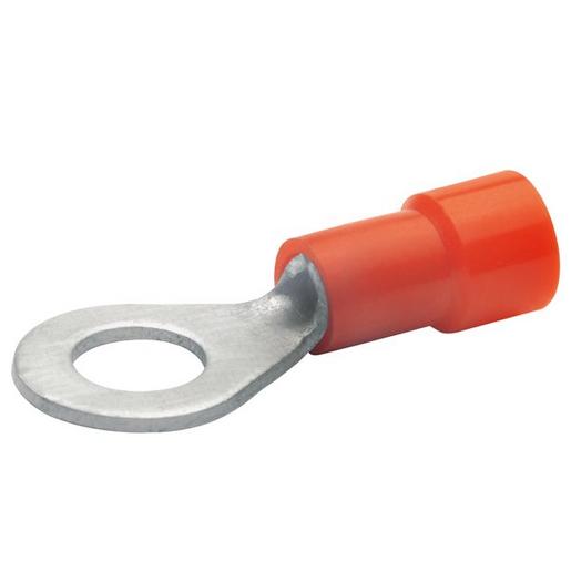 100St. Klauke 6206 Quetschkabelschuh isoliert, M6, Isolierh