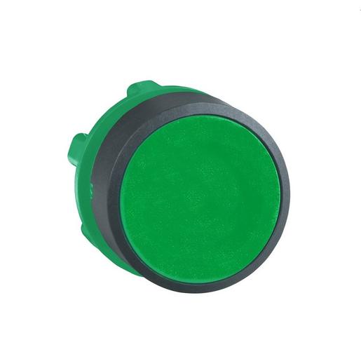 1St. Schneider Electric ZB5AA3 Frontelement für Drucktaster ZB5, tastend, grün, Ø 22 mm 1St. Schneider Electric ZB5AA3 Frontelement für Drucktaster ZB5, tastend, grün, Ø 22 mm