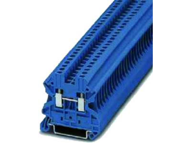 10St. Phoenix UT 2,5 BU Durchgangsklemme 1000 V 24 A Schraubanschluss Anzahl der Anschlüsse: 2 0,14 mm² - 4 mm²