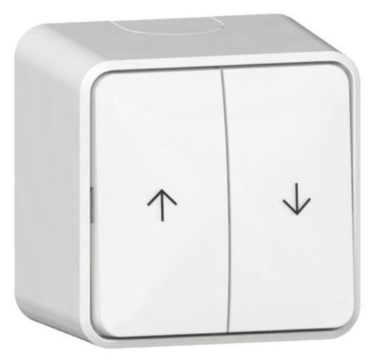 1St. Gira 315913 Wipp-Jal.schalter Pfeile + Montagepl. AP