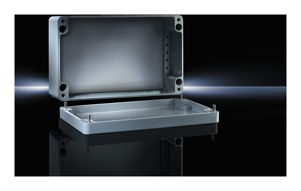 1St. Rittal GA 9105.210 Aluminiumguss-Gehäuse GA, BHT 125x80x57mm 9105210