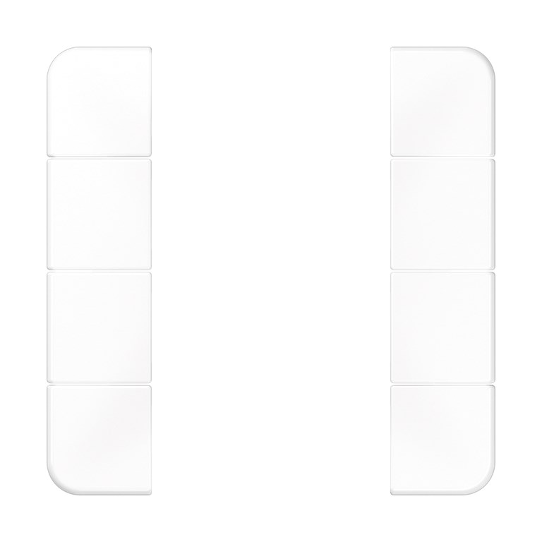 1St. Jung CD504TSAWW Tastensatz komplett 4fach CD 504 TSAWW