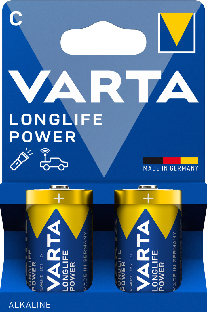 1St. Varta 4914 Longlife Power Baby C Blister 2