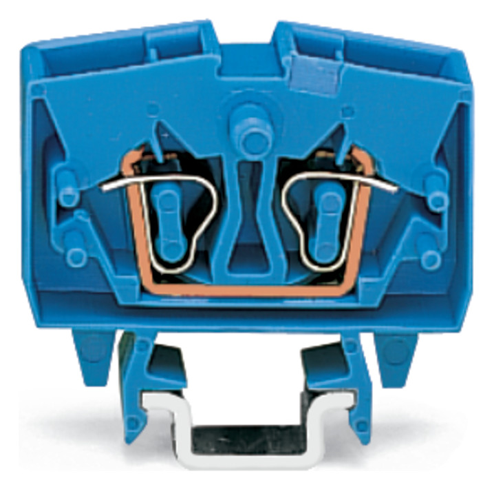 100St. Wago 264-704 2-Leiter-Mini-Durchgangsklemme 2,5 mm2