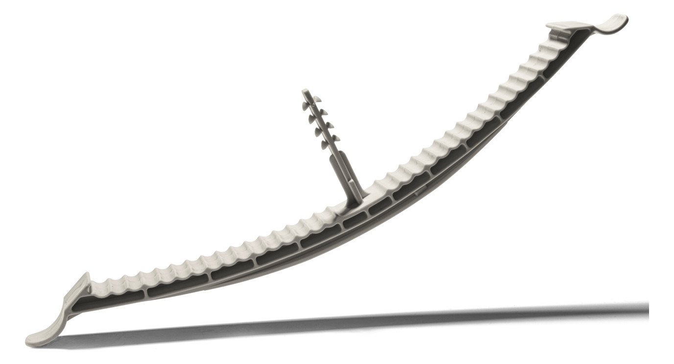 50St. Schnabl Kabelbügel KB 26 H0 PP hellgrau