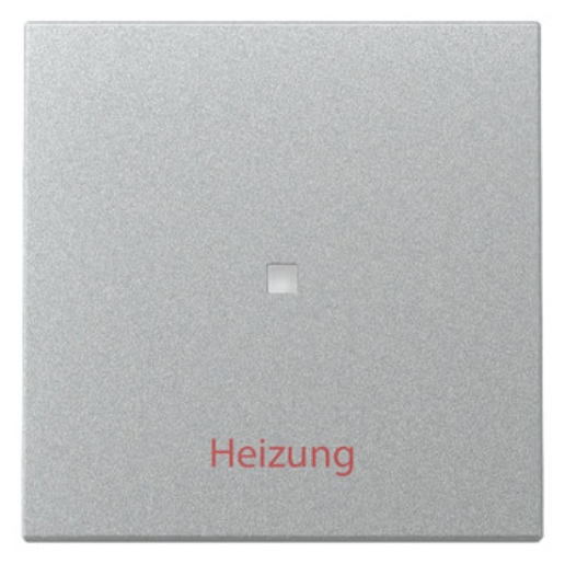 1St. Gira 367826 Wippe Kontrollfenster + Heizung Ein/Aus System 55 Farbe Alu