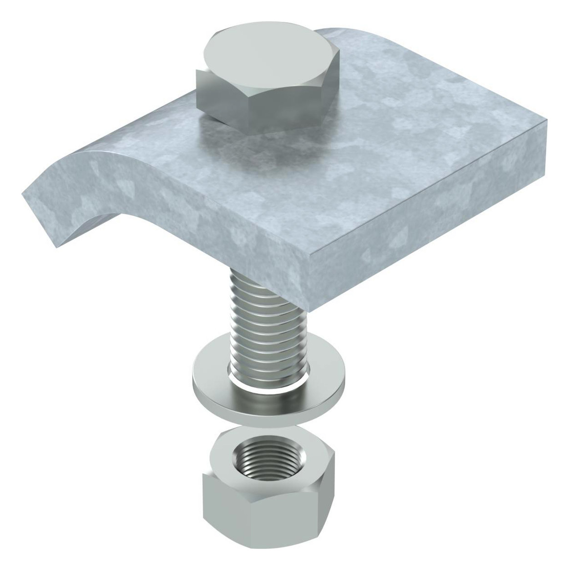 10St. OBO KWS 15 FT Klemmwinkel m.Sechskantschr.h =15mm 60x50 St 6355234