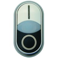 1St. Eaton M22-DDL-WS-X1/X0 216706 Doppeldrucktaste beleuch.,beschriftet M22DDLWSX1X0...