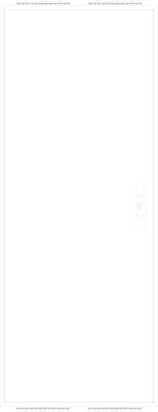 1St. F-Tronic ZA142 Leergehäuse ZA142, IP31/IP43, H=1400mm, B=550mm 7120517