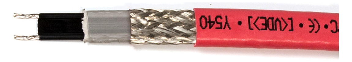 1m Devi 98301072 Rohrbegleitheizband 25W/m LSZH