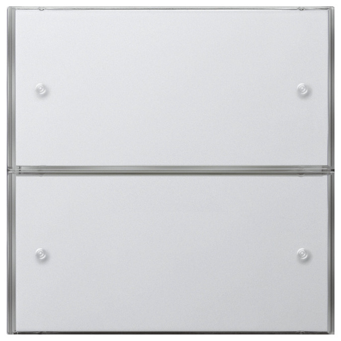 1St. Gira 2022112 KNX Tastsens.3 Basis 2fach Flächenschalter Reinweiß