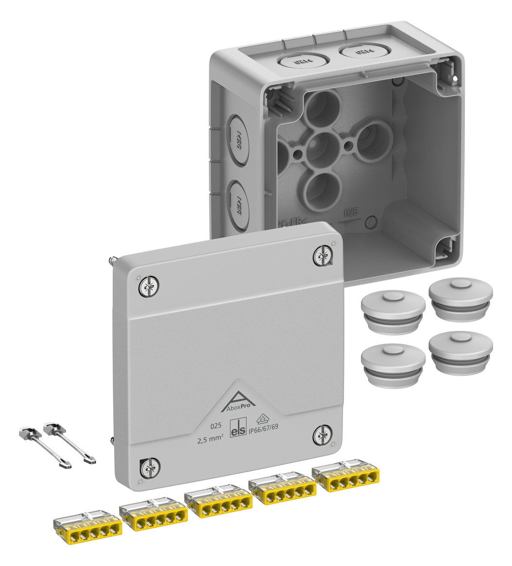 1St. Spelsberg Abox Pro 025-2,52 Abzweigkasten, Schutzart IP66/IP67/IP69