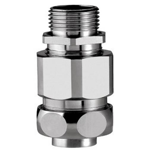 10St. FLEXA USZ-EX-M, AD21-M20 Metallverschraubung gerade, Messing vern