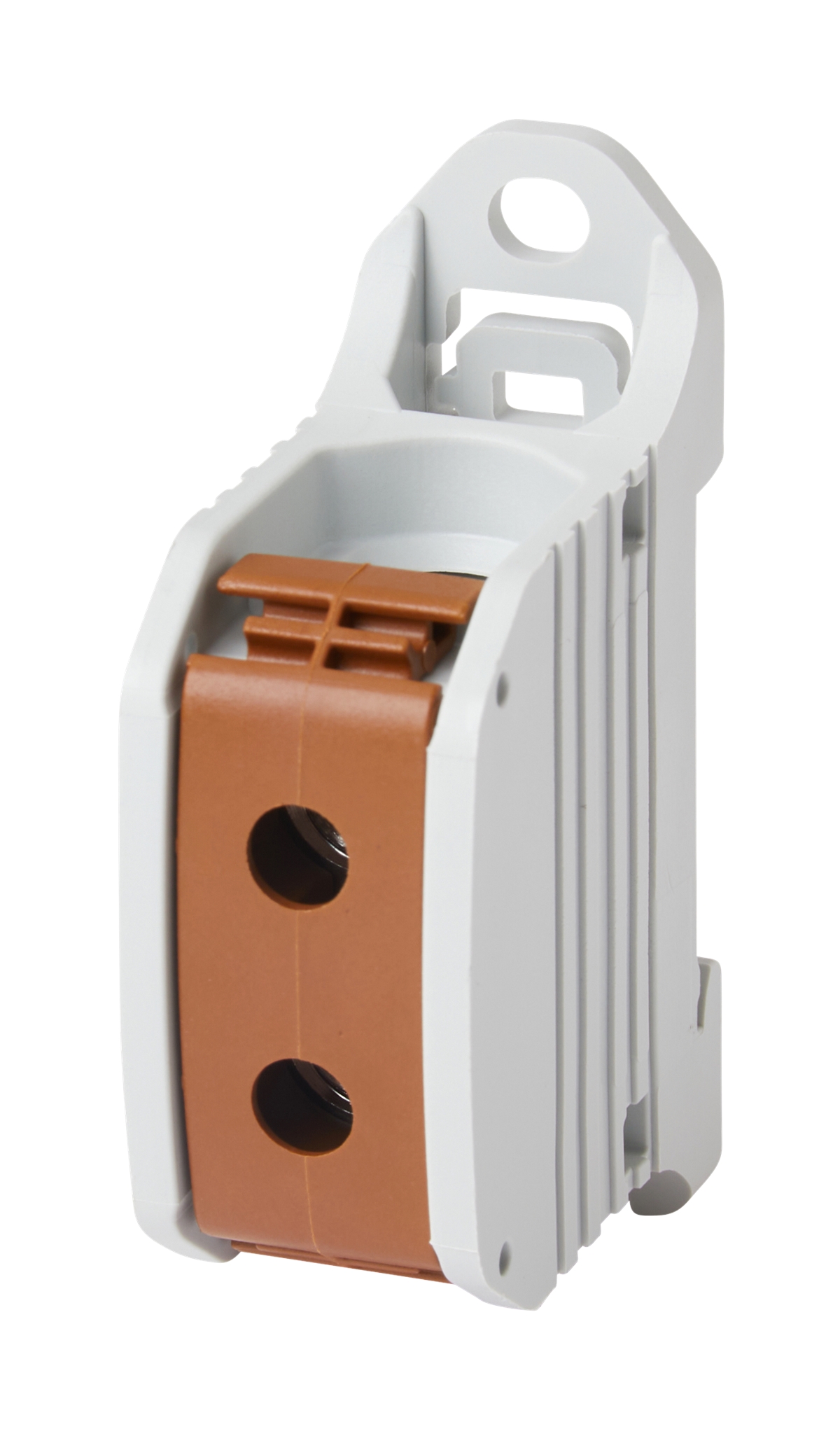 9St. F-Tronic RKA50br Reihenklemme 50mm², 1polig, braun, CU/AL, RKA50br 7730056