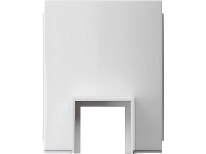 1St. Gira 0008053 Adapter Ltg.einf. 1f Kanal 15 x 15 mm Gira Studio Reinweiß