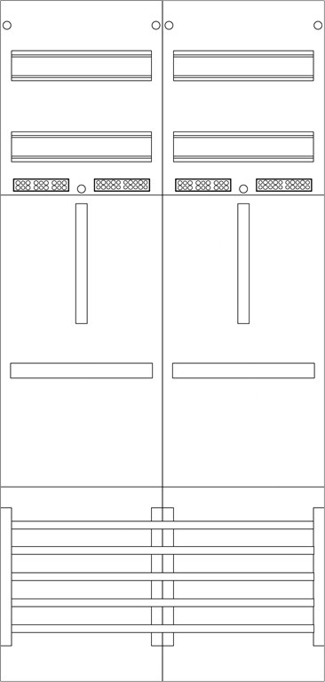 1St. F-Tronic R1B Reservefeld R1B, 1-feldrig, H=1050mm, 1 Res. 3.HZ 7120125
