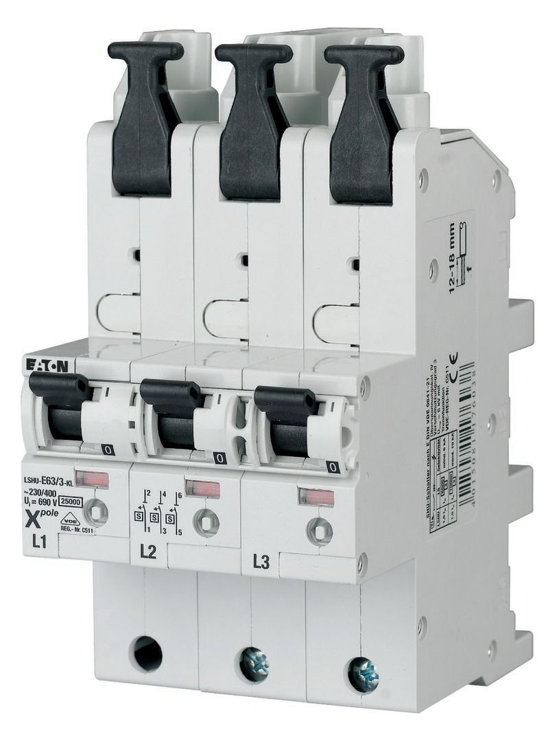 1St. Eaton LSHU-E40/3-KL Leitungsschutzschalter, 40 A, 3p