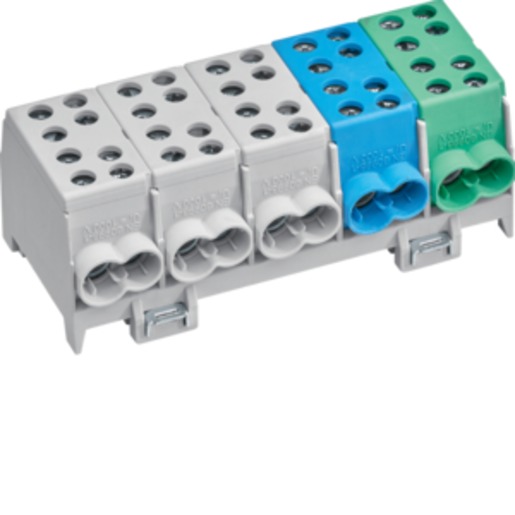 1St. Hager KH45A Hauptl.Abzweigklemme 5p. 35mm² IP20...