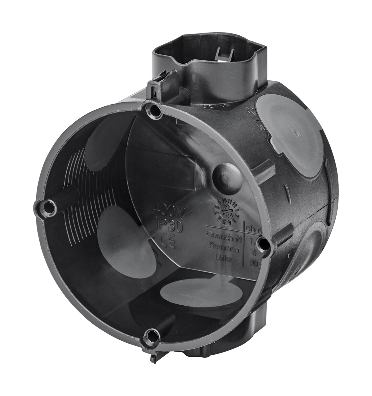 25St. F-Tronic E1062K UP Gerätedose E1062K, t=46mm, luftdicht 7320026