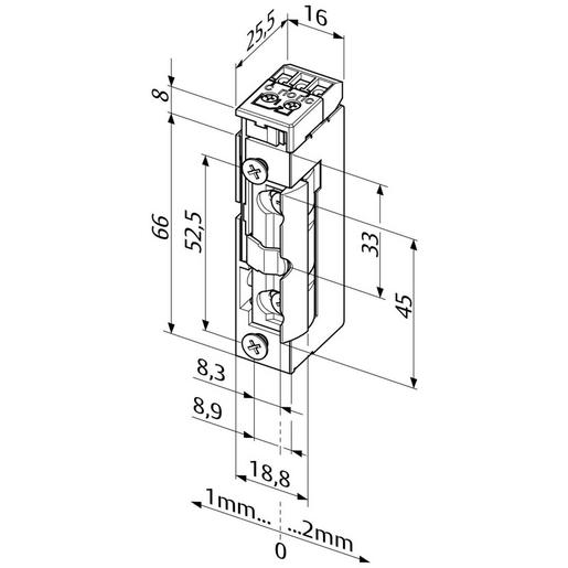 1St. Eff 11805RR-----A71 118®RR D Elektro-Türöffner 1St. Eff 11805RR--A71 118®RR D Elektro-Türöffner