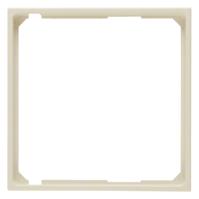 1St. Berker 11098982 Zwischenring für Zentralplatte S.1 Weiss glänzend