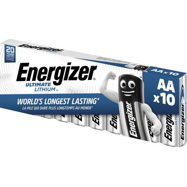 1St. Energizer L91 (10 Stk.) Ultimate Lithium Mignon (AA) 1,5 Volt