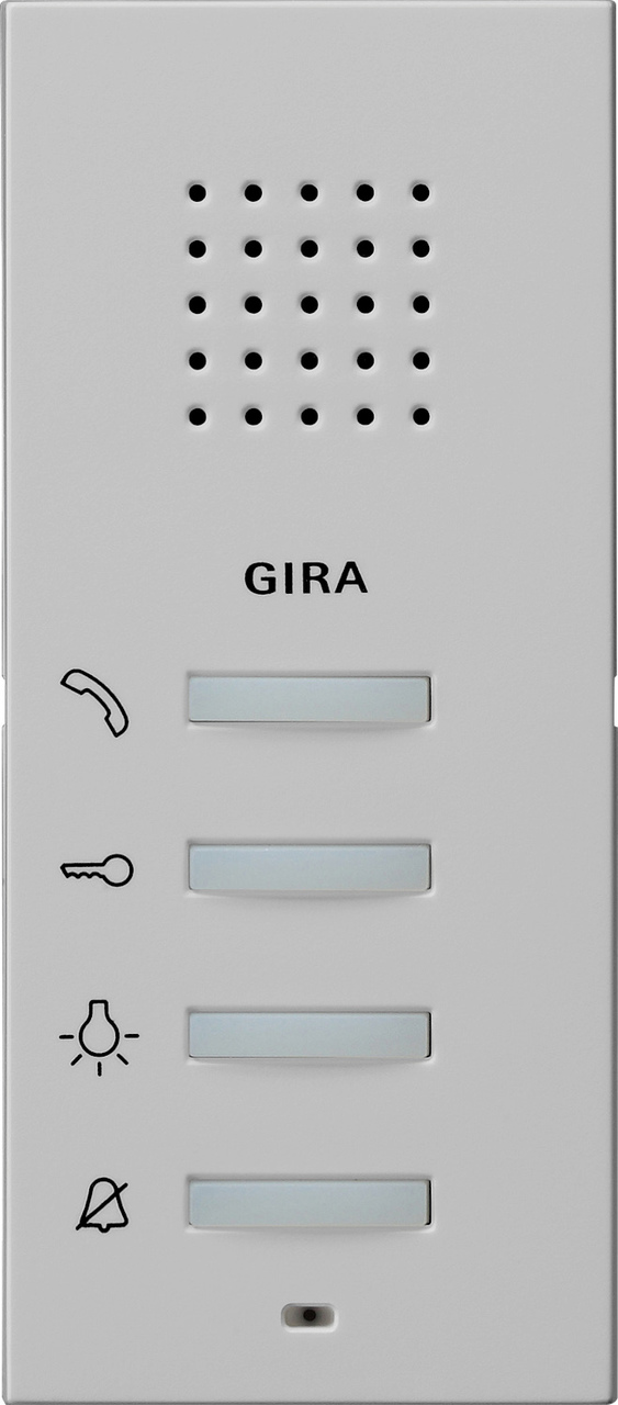 1St. Gira 1250015 Wohnungsstation AP System 55 Grau m