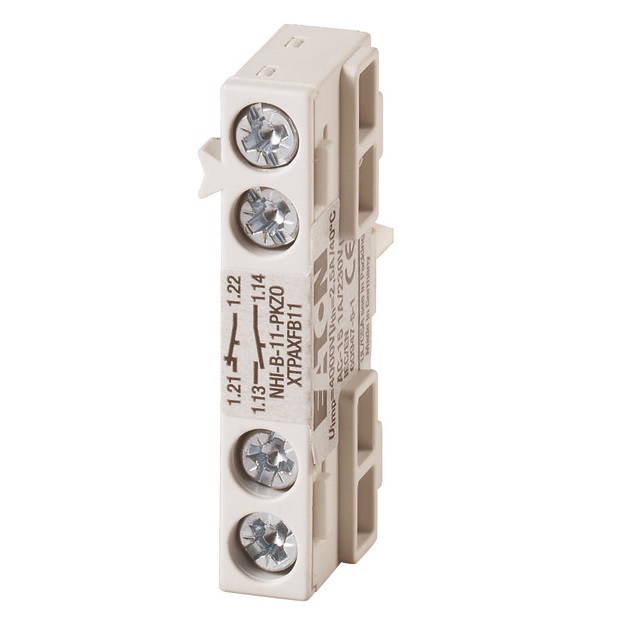 1St. Eaton 208277, NHI-B-11-PKZ0 Normal-Hilfsschalter, 1 Schließer + 1 Öffner, Einbau 1St. Eaton 208277, NHI-B-11-PKZ0 Normal-Hilfsschalter, 1 Schließer + 1 Öffner, Einbau