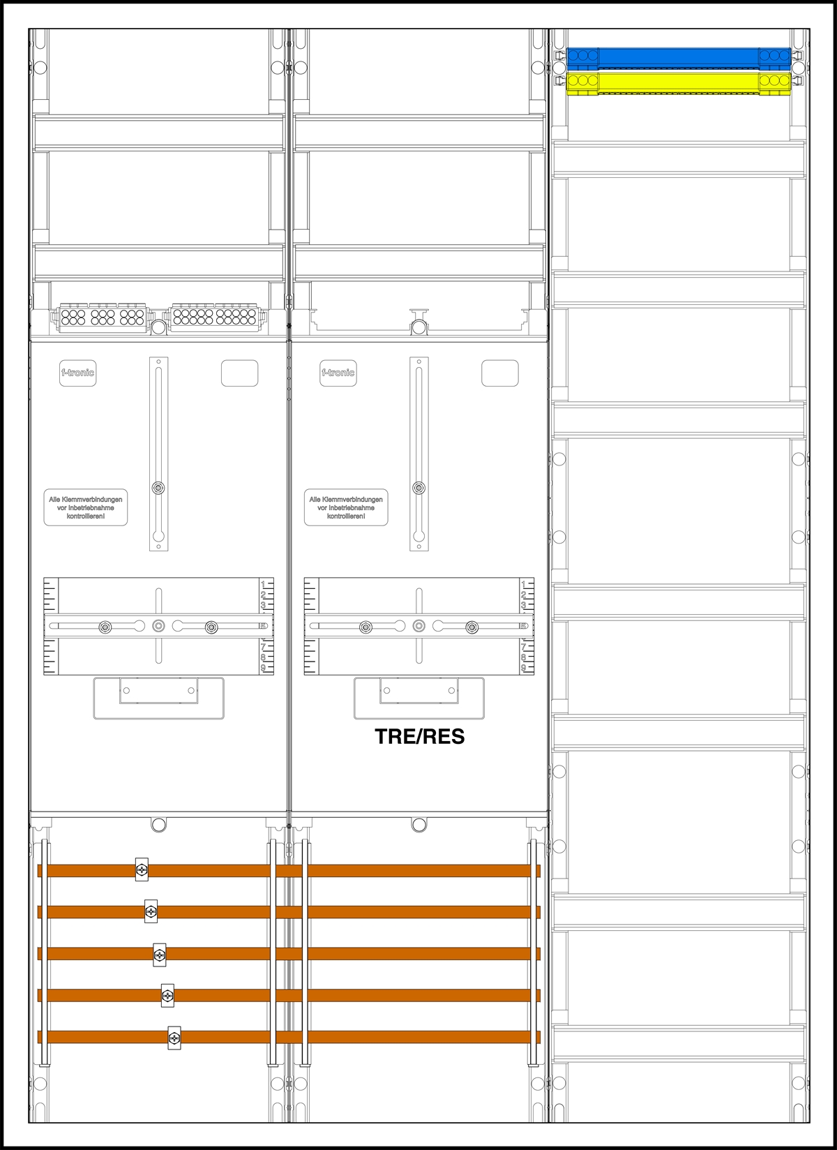1St. F-Tronic 3HZ731TREV 3HZ731TREV, 1 ZP, 1 TRE, 1 V 7190003