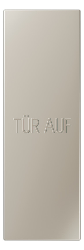 1St. Jung ES2993P Großflächenwippe Text Tür auf senkrechte Montage ES 2993 P