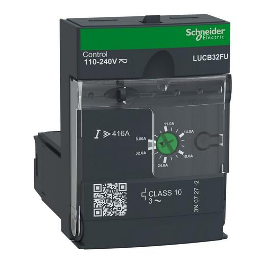 1St. Schneider Electric LUCB32FU Steuereinheit Erweitert LUCB, Klasse 10, 8-32A, 110-220V DC/AC