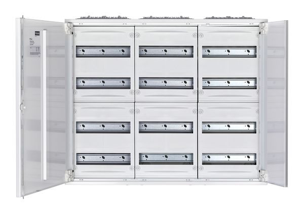 1St. F-Tronic FV3-4 AP Feldverteiler FV3-4, 3-feldrig, 4r, 650x800x165mm 7110224