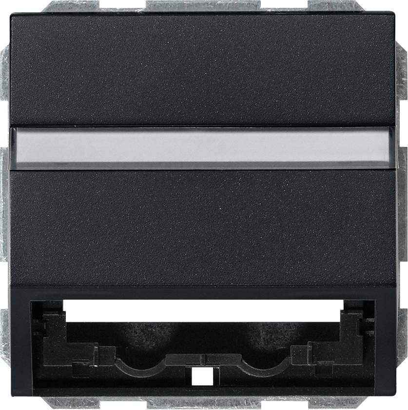 1St. Gira 0870005 Datenhaube Tragring + BSF System 55 Schwarz m