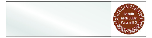 1St. Protec.class PPKPDGUVV32025 PPKPDGUVV32025 80 x Geprueft nach DGUV V