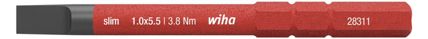 1St. Wiha 2831 slimBit electric 283110055 5,5x75mm Bit 34581