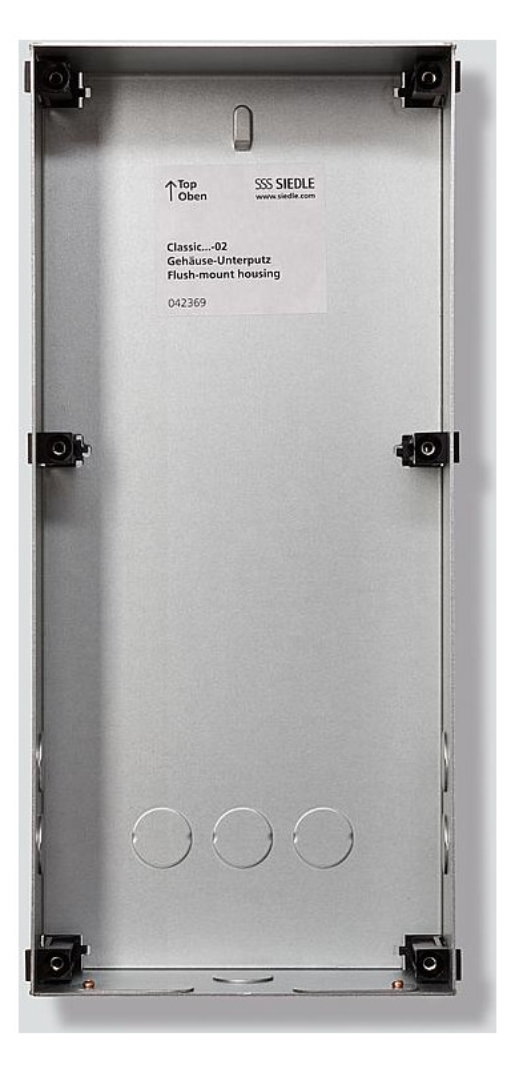 1St. Siedle GU CL 06-0 GU CL 06-0 Unterputzgehäuse Siedle Class GUCL060