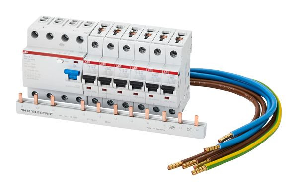 1St. F-Tronic VF-Set Verdrahtungspaket VF-Set, 6xLS B16A1pol,1xFi40/0,03A 7110391