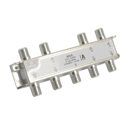 1St. HOPF SCS 8 8-fach Verteiler, 5-2400 MHz, 16,5 dB Ve